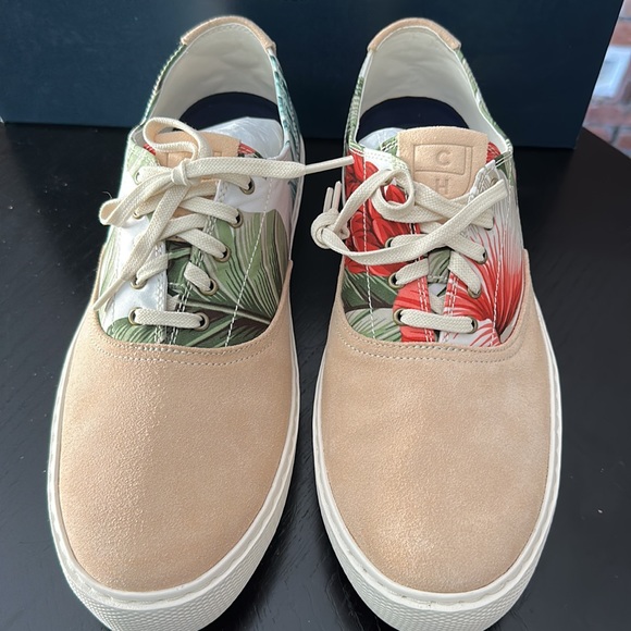 Hawaiin Print- Cole Haan Grandpro Deck LCE Ox sz10 - Picture 3 of 8